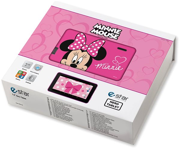 Tablet eSTAR Beauty HD 7 WiFi Minnie Packaging/box