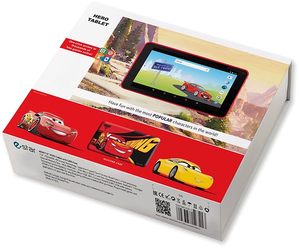 Tablet eSTAR Beauty HD 7 WiFi Cars Packaging/box