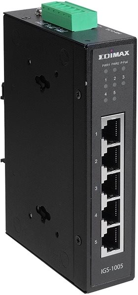 Switch EDIMAX IGS-1005 Možnosti pripojenia (porty)