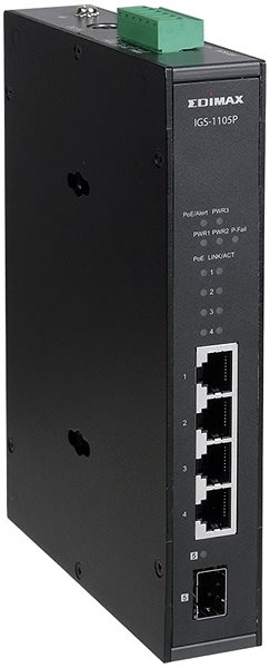 Switch EDIMAX IGS-1105P Možnosti připojení (porty)