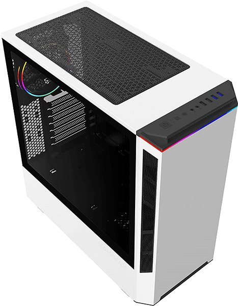 PC Case GameMax Paladin / T801 White Connectivity (ports)