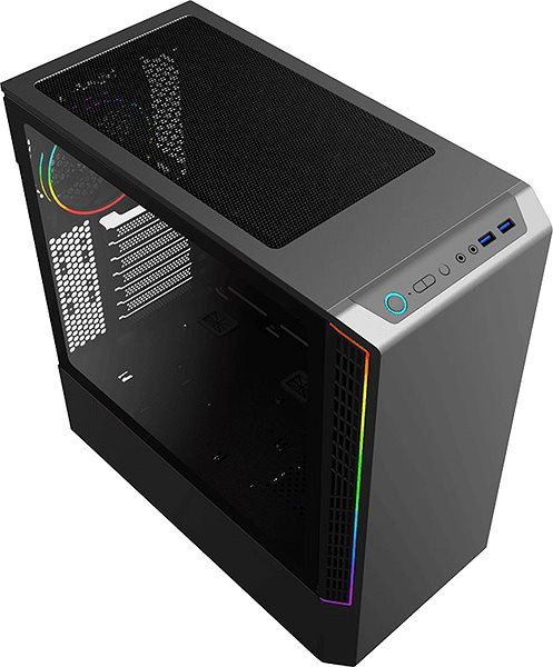 PC Case GameMax Panda / T802 Black Connectivity (ports)