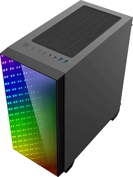 PC Case GameMax Mini Abyss / H608 Connectivity (ports)
