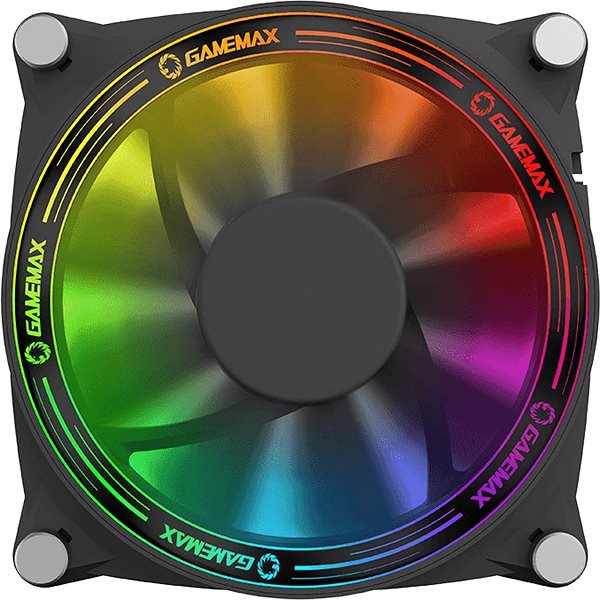 Ventilátor do PC GameMax RB300 combo (3 ks) Screen