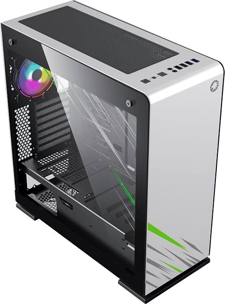 PC Case GameMax Vega Pro White Connectivity (ports)