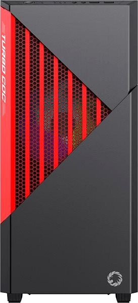 PC Case GameMax Contac COC Black/Red Screen