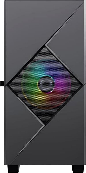 Számítógépház GameMax Cyclops Black/Grey Képernyő