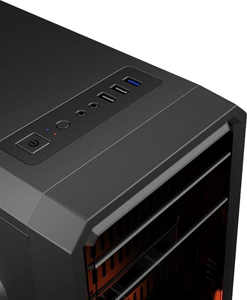 PC-Gehäuse GameMax G561-FRGB Anschlussmöglichkeiten (Ports)