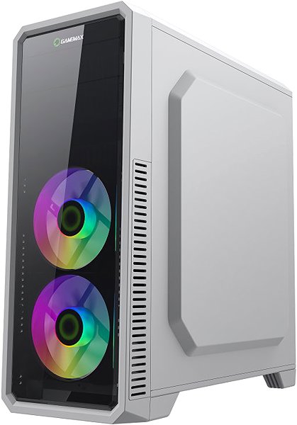 PC Case GameMax G561-FRGB White ...