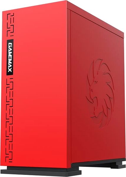 PC skrinka GameMax EXPEDITION Red Screen