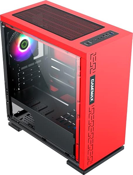 PC Case GameMax EXPEDITION Red Connectivity (ports)