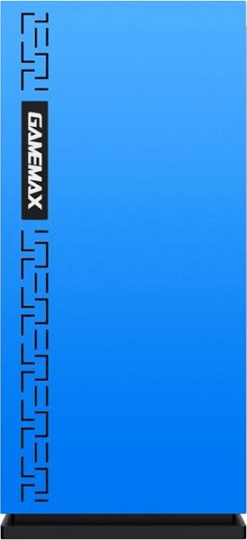 Számítógépház GameMax EXPEDITION Blue Képernyő