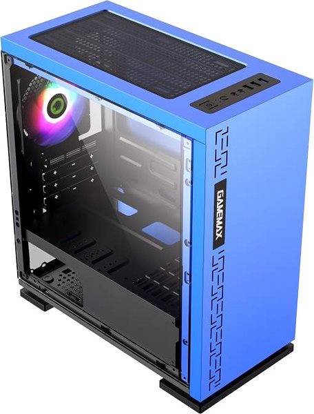PC Case GameMax EXPEDITION Blue Connectivity (ports)