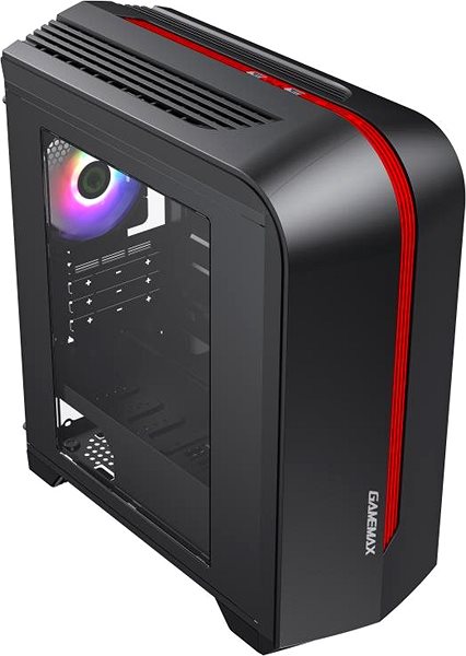 PC-Gehäuse GameMax Centauri Black/Red ...