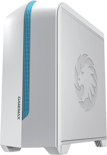PC Case GameMax Centauri White/Blue Screen