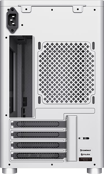 PC Case GameMax Spark White ...