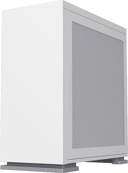 PC-Gehäuse GameMax M60 White Seitlicher Anblick