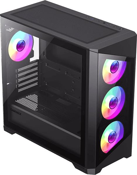 PC Case GameMax Destroyer TGB Black ...