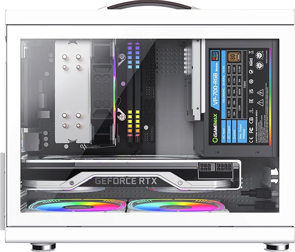 PC Case GameMax Spark Mini White ...