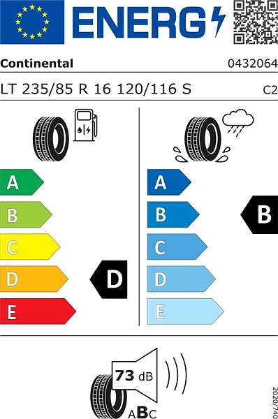 Letní pneumatika Continental CrossContact ATR 235/85 R16 120 S ...
