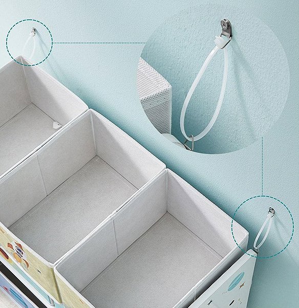 Shelf Houseland Children's shelf Lola multicoloured ...