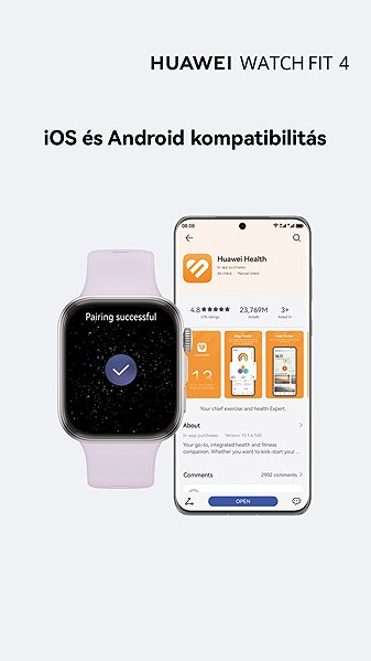 Okosóra Huawei Watch Fit 4 Black ...