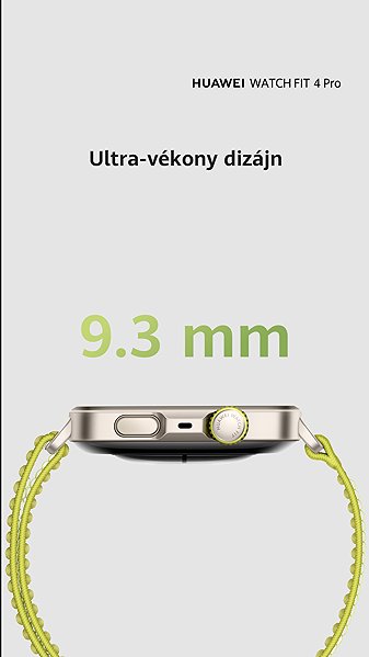 Smart Watch Huawei Watch Fit 4 Pro Black ...
