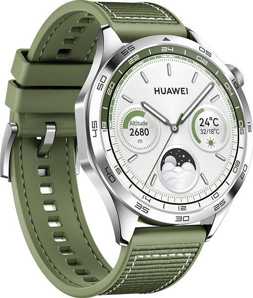 Smart Watch Huawei Watch GT 4 46 mm Green Composite Strap ...