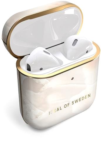 Headphone Case iDeal of Sweden for Apple Airpods Rose Pearl Marble Features/technology