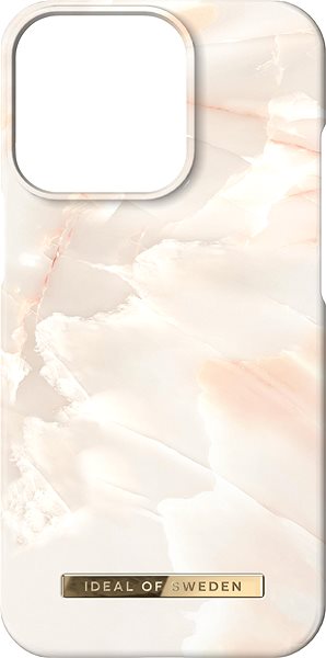 Telefon tok Fashion iDeal Of Sweden Rose Pearl Marble iPhone 14 Pro tok Magsafe-el ...