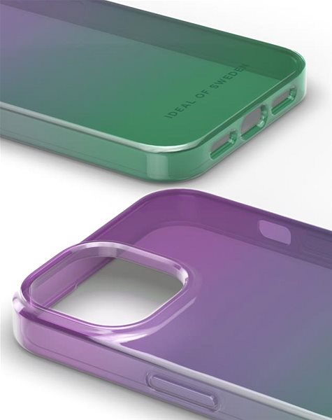 Kryt na mobil iDeal Of Sweden Ochranný kryt Clear Case na iPhone 15 Fluorite Ombre ...