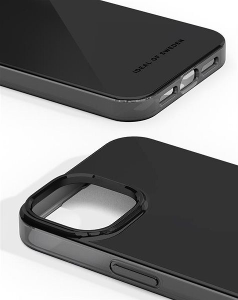 Telefon tok iDeal Of Sweden Clear Case Mirror Black iPhone 15 tok ...