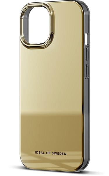 Kryt na mobil iDeal Of Sweden Ochranný kryt Clear Case na iPhone 15 Mirror Gold ...