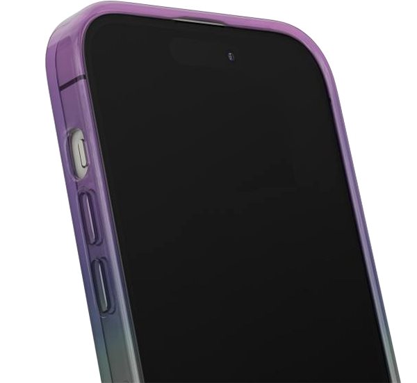 Kryt na mobil iDeal Of Sweden Ochranný kryt Clear Case na iPhone 15 Pro Fluorite Ombre ...