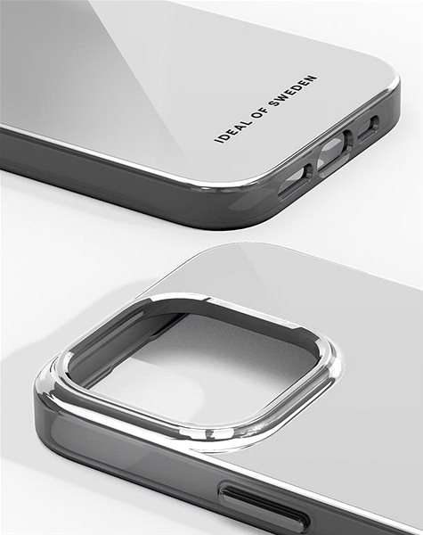 Kryt na mobil iDeal Of Sweden Ochranný kryt Clear Case na iPhone 15 Pro Mirror ...