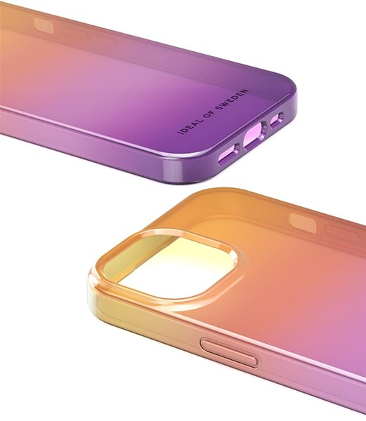 Handyhülle iDeal of Sweden Schutzhülle Clear Case für iPhone 15 Vibrant Ombre ...