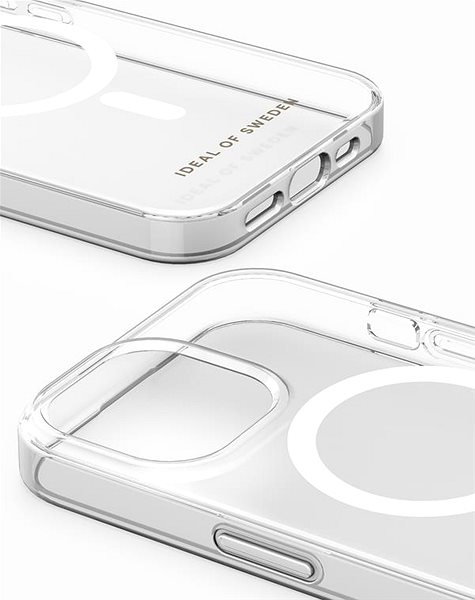 Handyhülle iDeal of Sweden Schutzhülle Clear Case mit Magsafe für iPhone 15 Clear ...