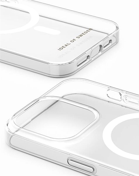 Telefon tok iDeal Of Sweden Clear Case iPhone 15 Pro Max Magsafe átlátszó tok ...