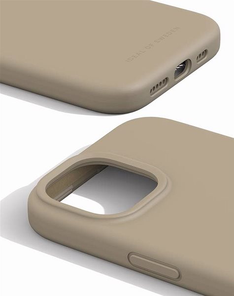 Handyhülle iDeal of Sweden Silikon-Schutzhülle für iPhone 15 Beige ...