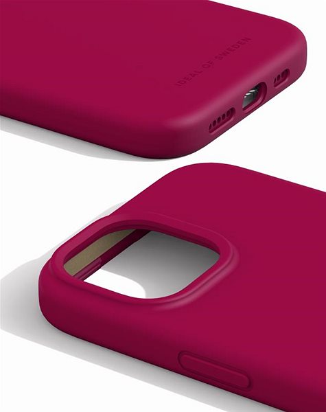 Handyhülle iDeal of Sweden Silikon-Schutzhülle für iPhone 15 Magenta ...