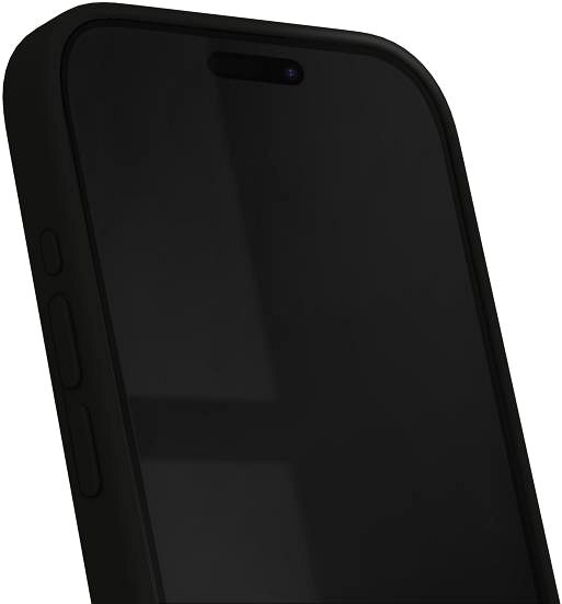 Telefon tok iDeal Of Sweden iPhone 15 Pro fekete szilikon tok ...