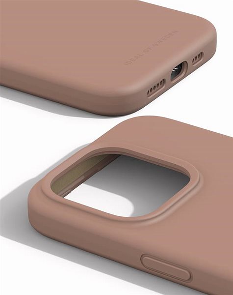 Kryt na mobil iDeal Of Sweden Silikónový ochranný kryt na iPhone 15 Pro Blush Pink ...