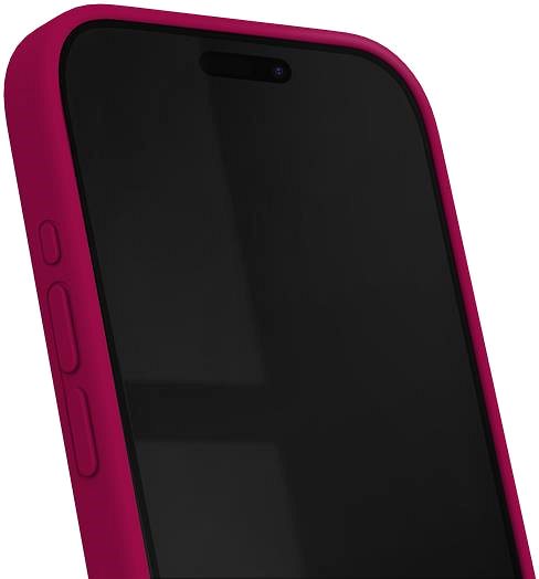 Handyhülle iDeal of Sweden Silikon-Schutzhülle für iPhone 15 Pro Magenta ...