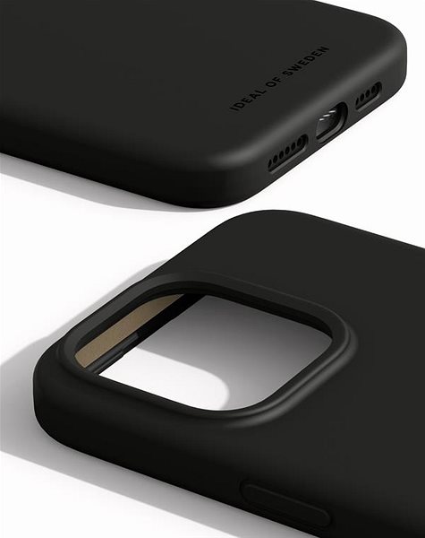 Handyhülle iDeal of Sweden Silikon-Schutzhülle für iPhone 15 Pro Max Black ...