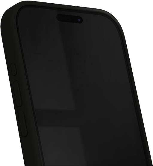 Telefon tok iDeal Of Sweden iPhone 15 Pro Max fekete szilikon tok ...