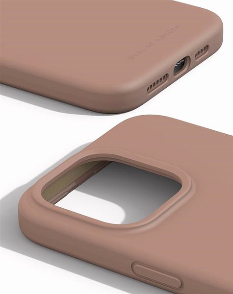 Telefon tok iDeal Of Sweden Blush Pink iPhone 15 Pro Max szilikon tok ...