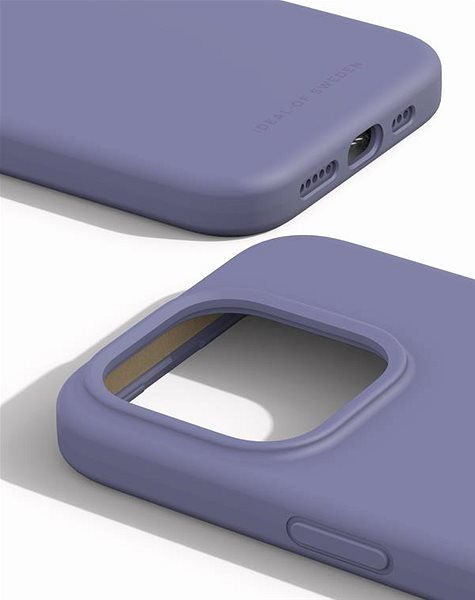 Handyhülle iDeal of Sweden Silikon-Schutzhülle für iPhone 15 Pro Purple ...