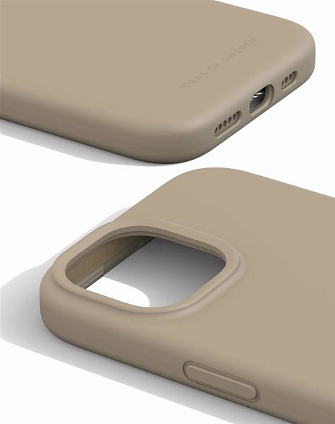 Handyhülle iDeal of Sweden Silikon-Schutzhülle mit Magsafe für iPhone 15 Beige ...