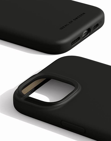 Handyhülle iDeal of Sweden Silikon-Schutzhülle mit Magsafe für iPhone 15 Black ...