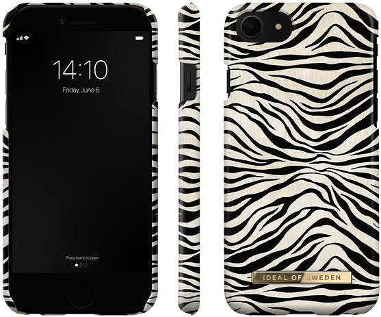 Kryt na mobil iDeal Of Sweden Fashion pre iPhone 11 Pro/XS/X zafari zebra ...